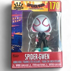 Funko Pop Mini Spider-Gwen Across The Spiderverse Bobble Head 170